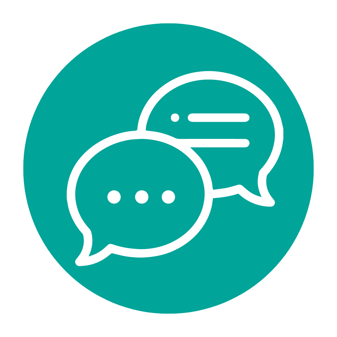Image shows icon representing 'Your Conversation'